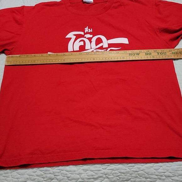 Thai Coca-Cola T-Shirt Sz L - Picture 2 of 5